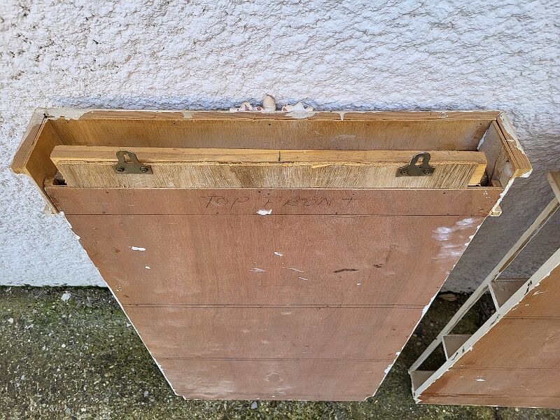 Pair of wall shelves