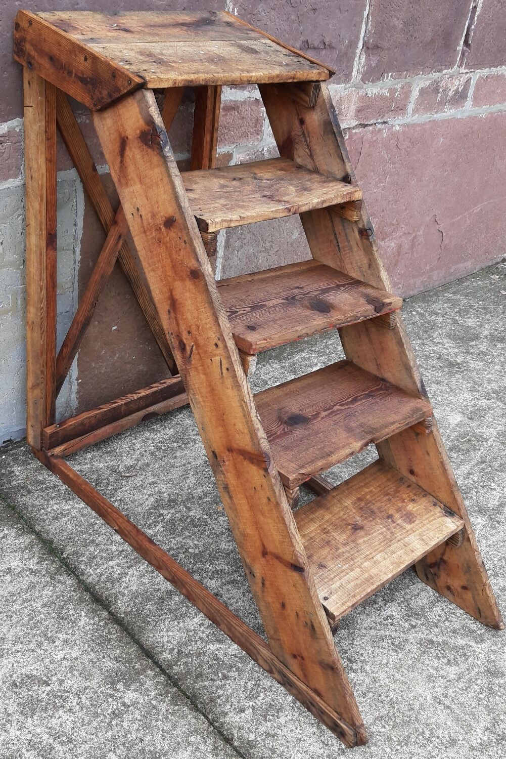 Wooden staircase