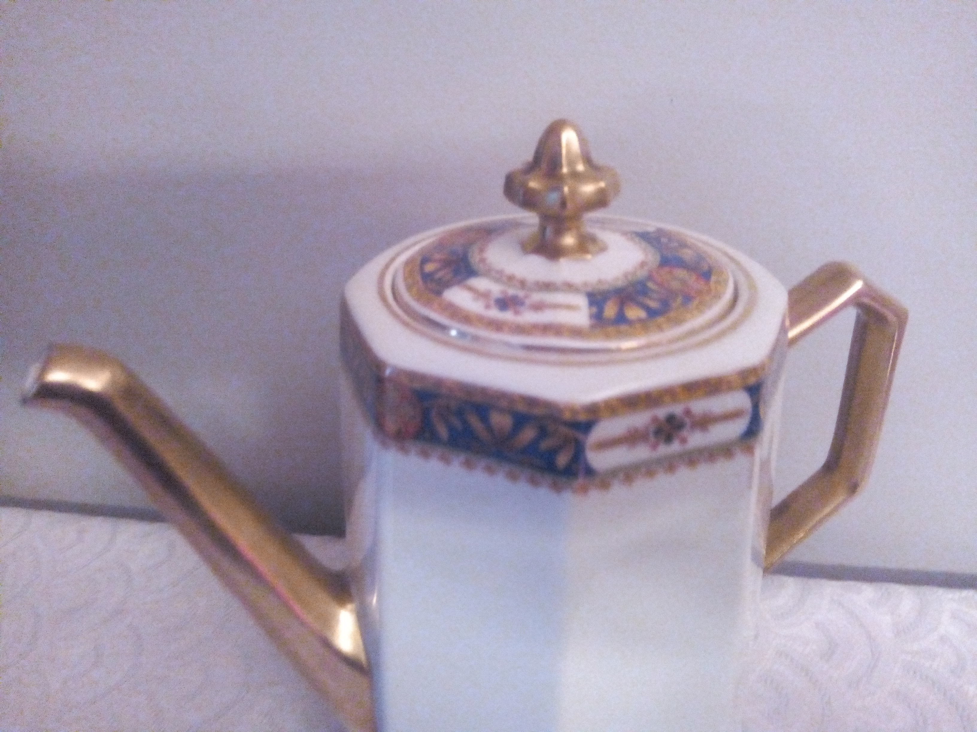 Porcelain coffee service from Limoges