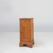 Art Deco Nightstand in Pine Wood, France, 1930s