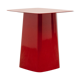 Table basse rouge Vitra metal side table