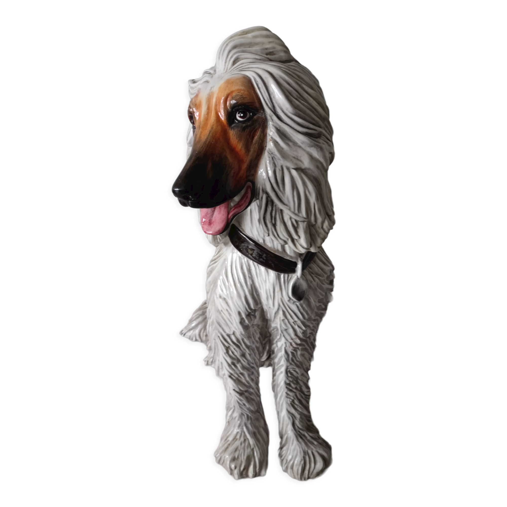 Céramique chien lévrier