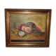 Still life on signed panel