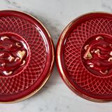 Set of bottle coasters and art deco flat 30s
