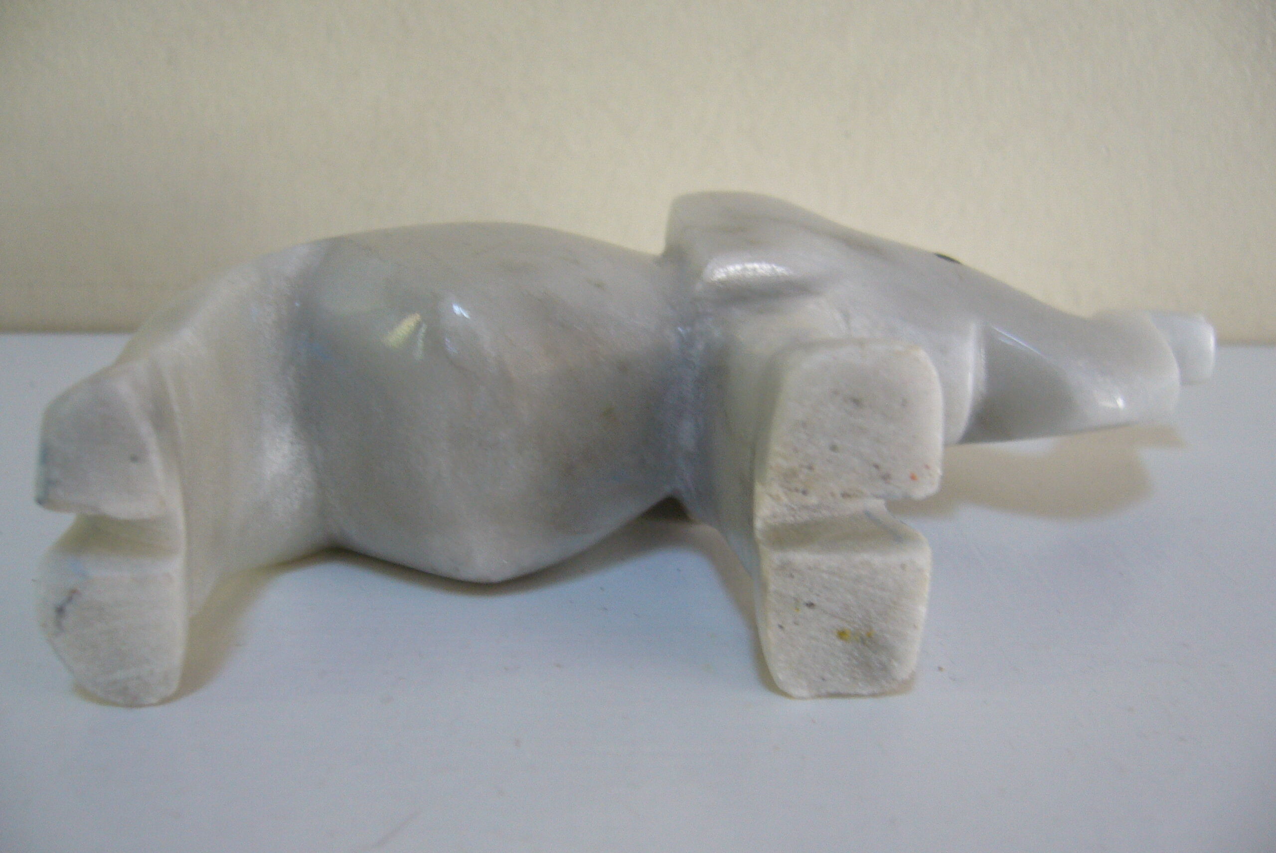 Ancient marble elephant toy