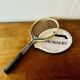 Raquette de tennis Snauwaert vintage dans sa housse