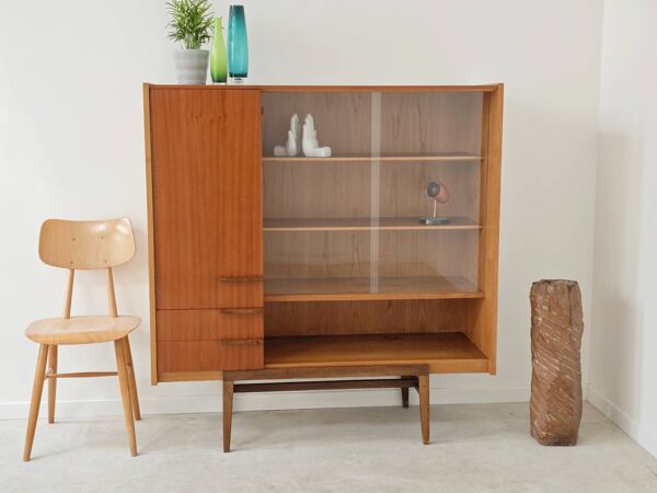 Vaisselier Buffet Haut Frantisek Mezulanik pour Up Zavody  1960