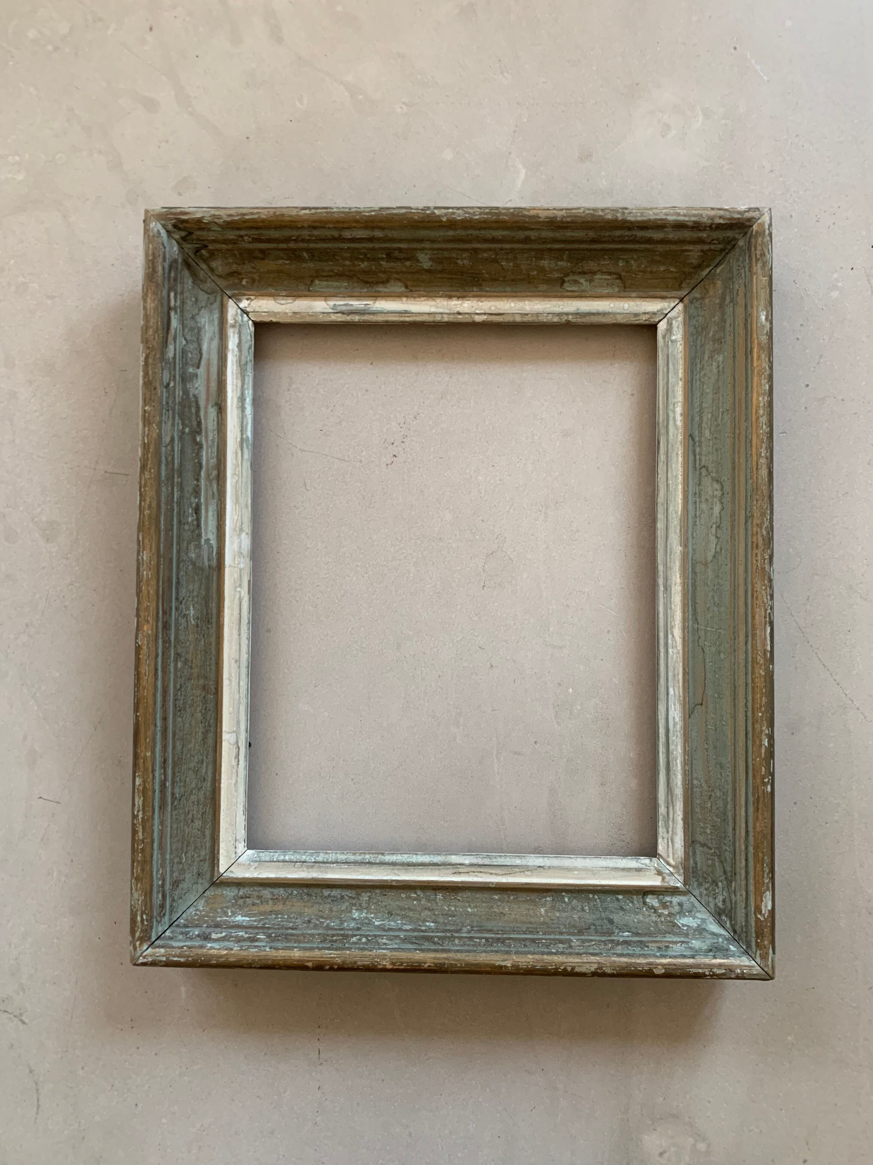 Old gilded bronze frame
