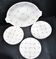 11 Vintage Ceramic Dessert Plates and Pie Dish with Tile Decor