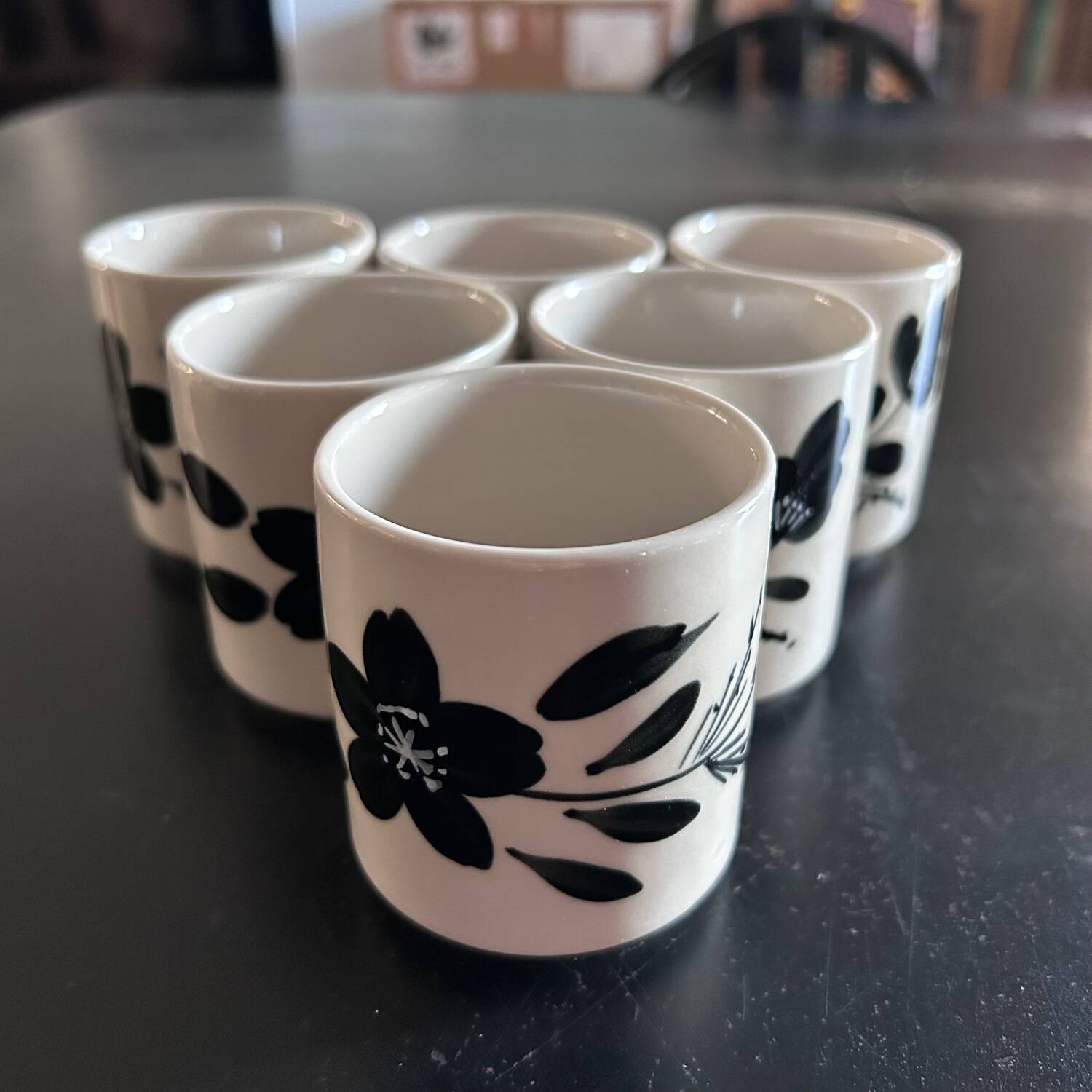 Set of 6 espresso cups