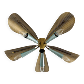 Golden Italian Flush Lamp