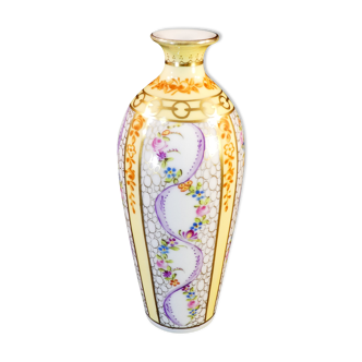 Vase en porcelaine de Limoges Jules Tessonniere