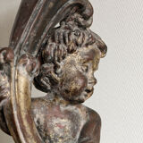Ancient plaster cherub