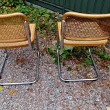 Pair of chairs Marcel Breuer B32