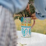 Cornflower pitcher