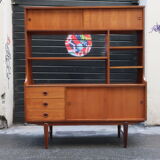 Separator in teak from the 60s