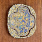Limited edition German vintage Christmas wall plate by Bjørn Wiinblad for Rosenthal, 1978