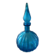 Vintage Empoli Glass Decanter with Stopper, Italy, 1960s