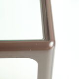 Baydur and glass side tables by Peter Ghyczy for Bayer, Germany 1970s, set of2.