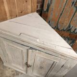 Old weathered corner workshop furniture