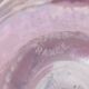 Share crystal vase signed sevres pink color