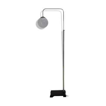 Lampadaire fonctionnaliste à hauteur réglable années 1930