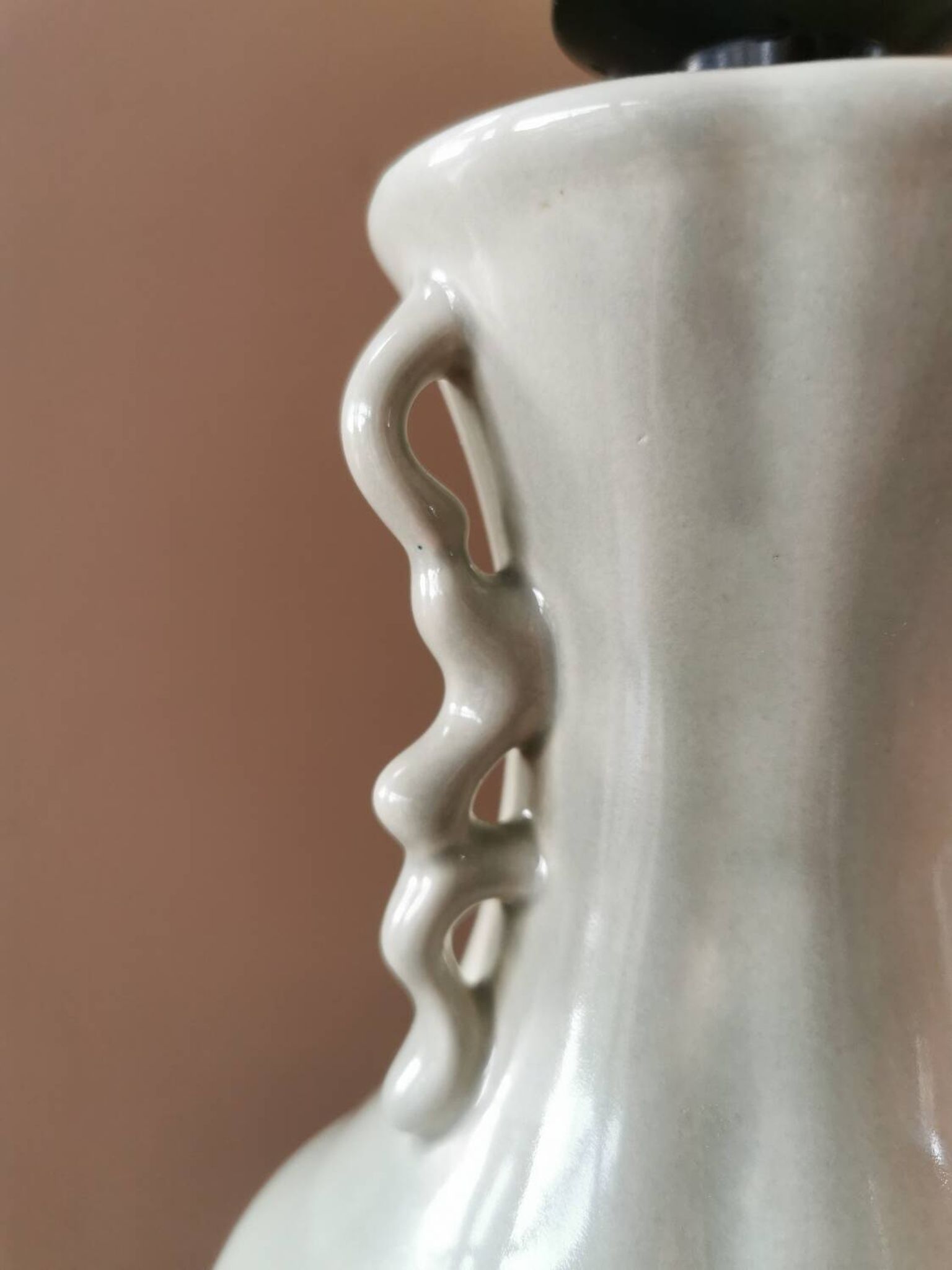 Pied de lampe vintage style asiatique