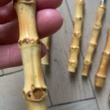 Bamboo handle cutlery