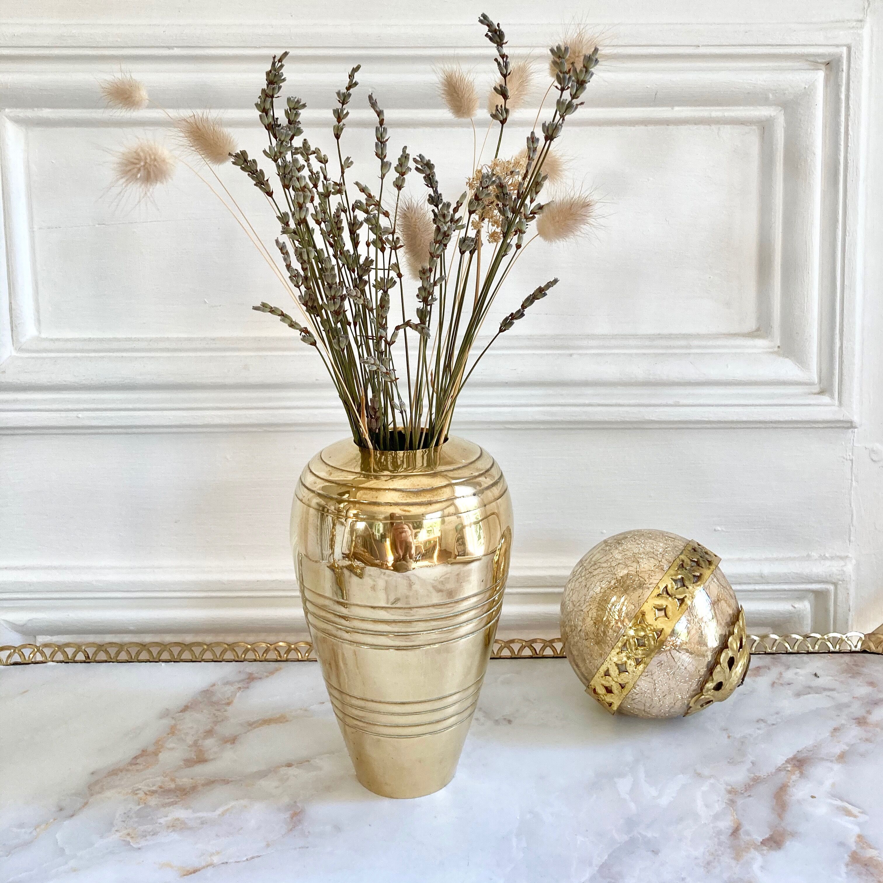 Vase en laiton