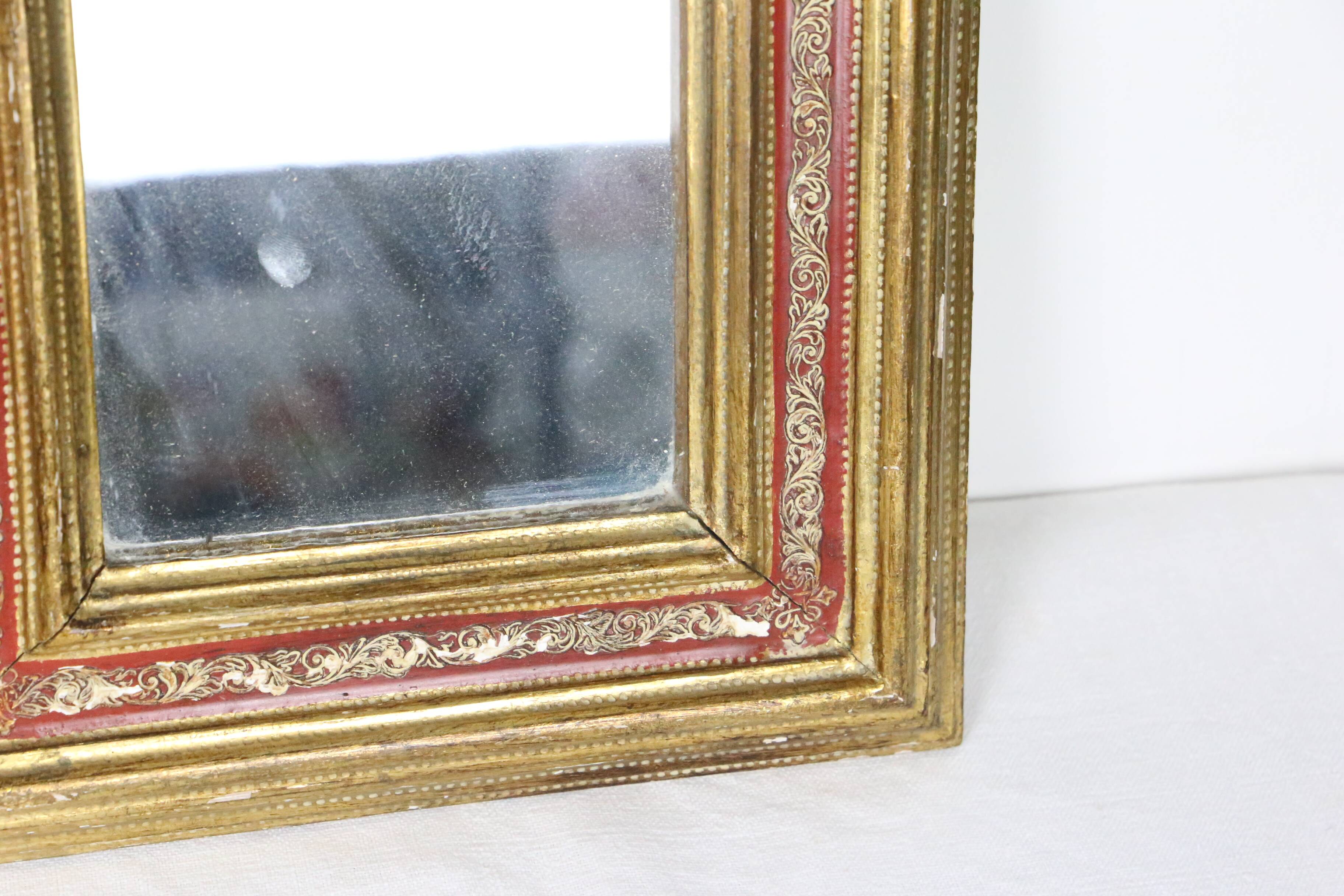Antique mirror from the early 20th century