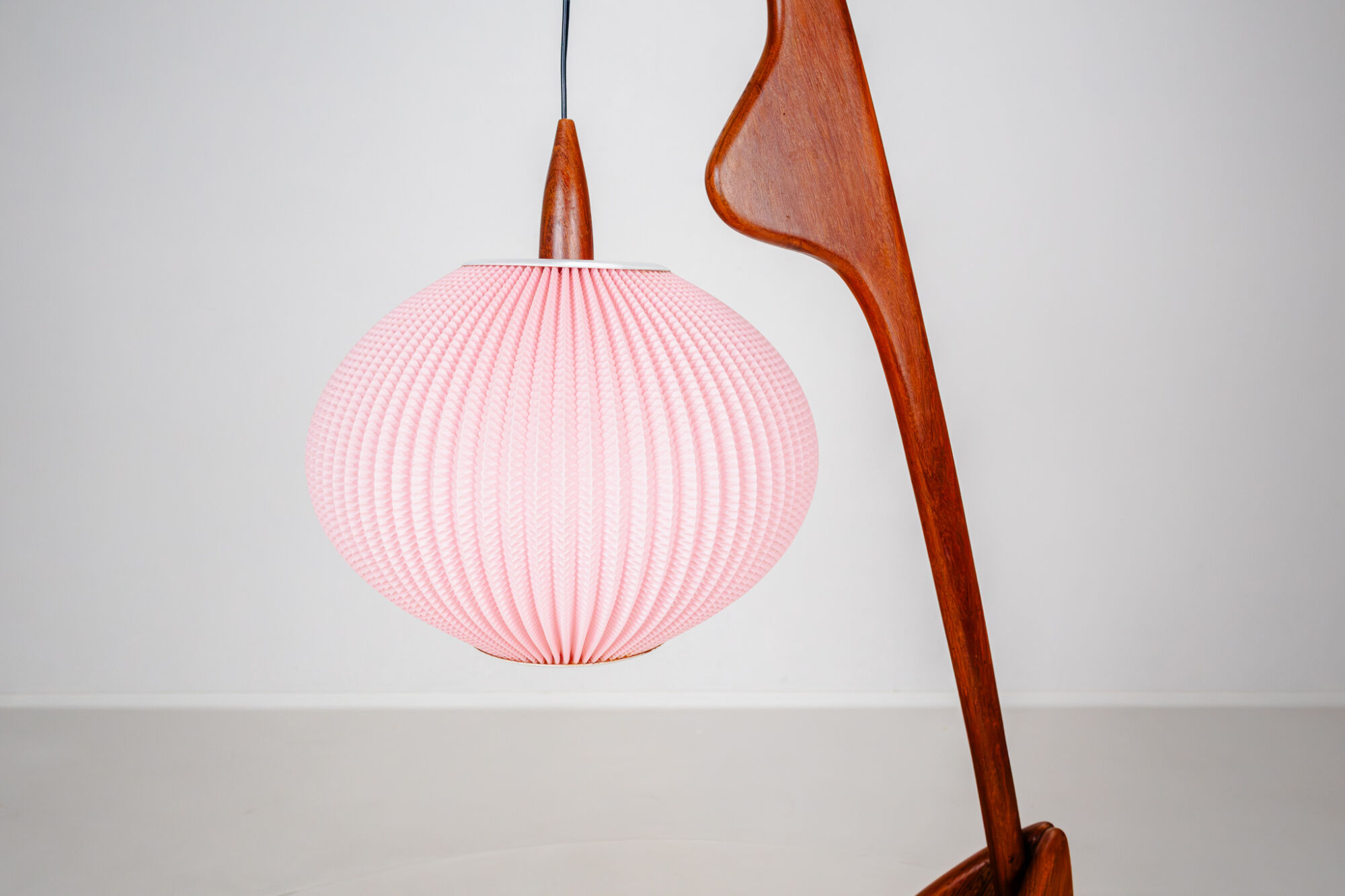 Floor lamp Praying Mantis by Rispal, France, 1950s