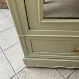 Old wooden bonnet cupboard