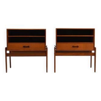 Pair Chest of Drawers / Bedside Tables by Arne Vodder 1960s