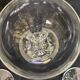 set of 6 antique cut crystal wine glasses in tulip shape from the pres