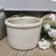 Natural glazed earth pot