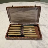 12 cheese knives. Vintage