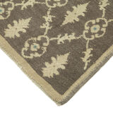1970s Handwoven Vintage Anatolian Beige Rug 112 cm x 214 cm