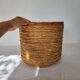 Cache pot en rotin
