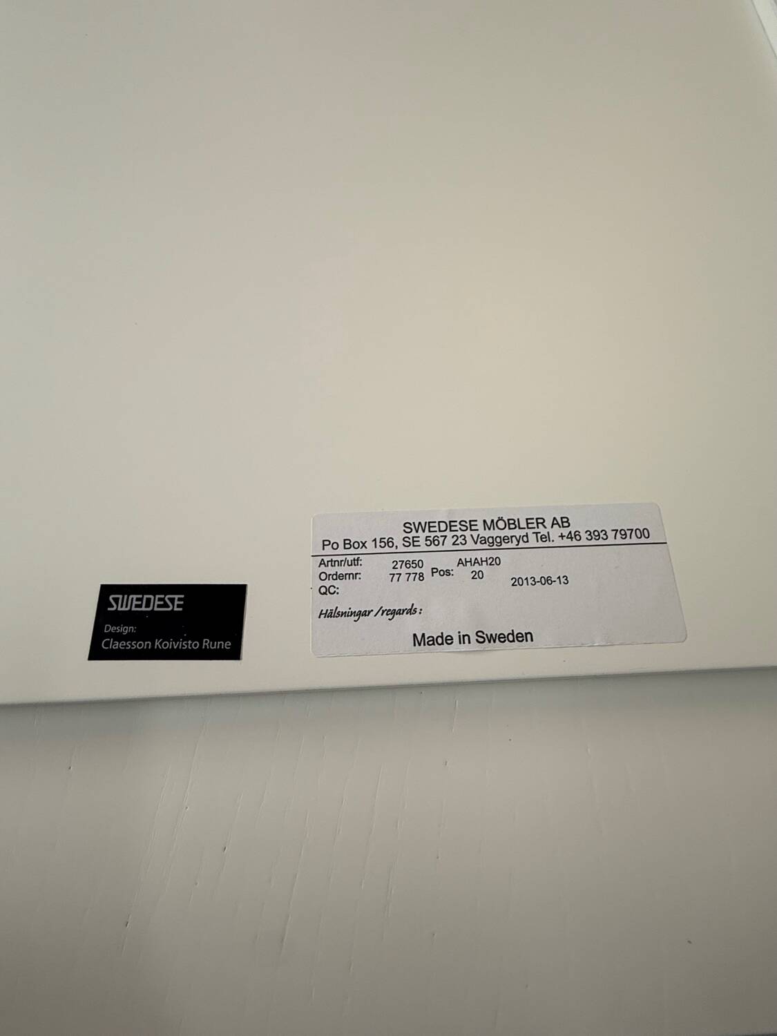 Scandinavian trolley on wheels design Claesson Koivisto Rune Swedese year 90