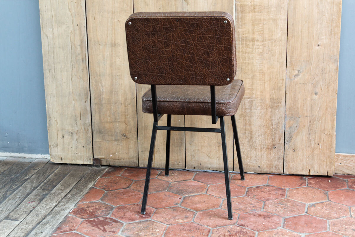 Vintage leather-like chair