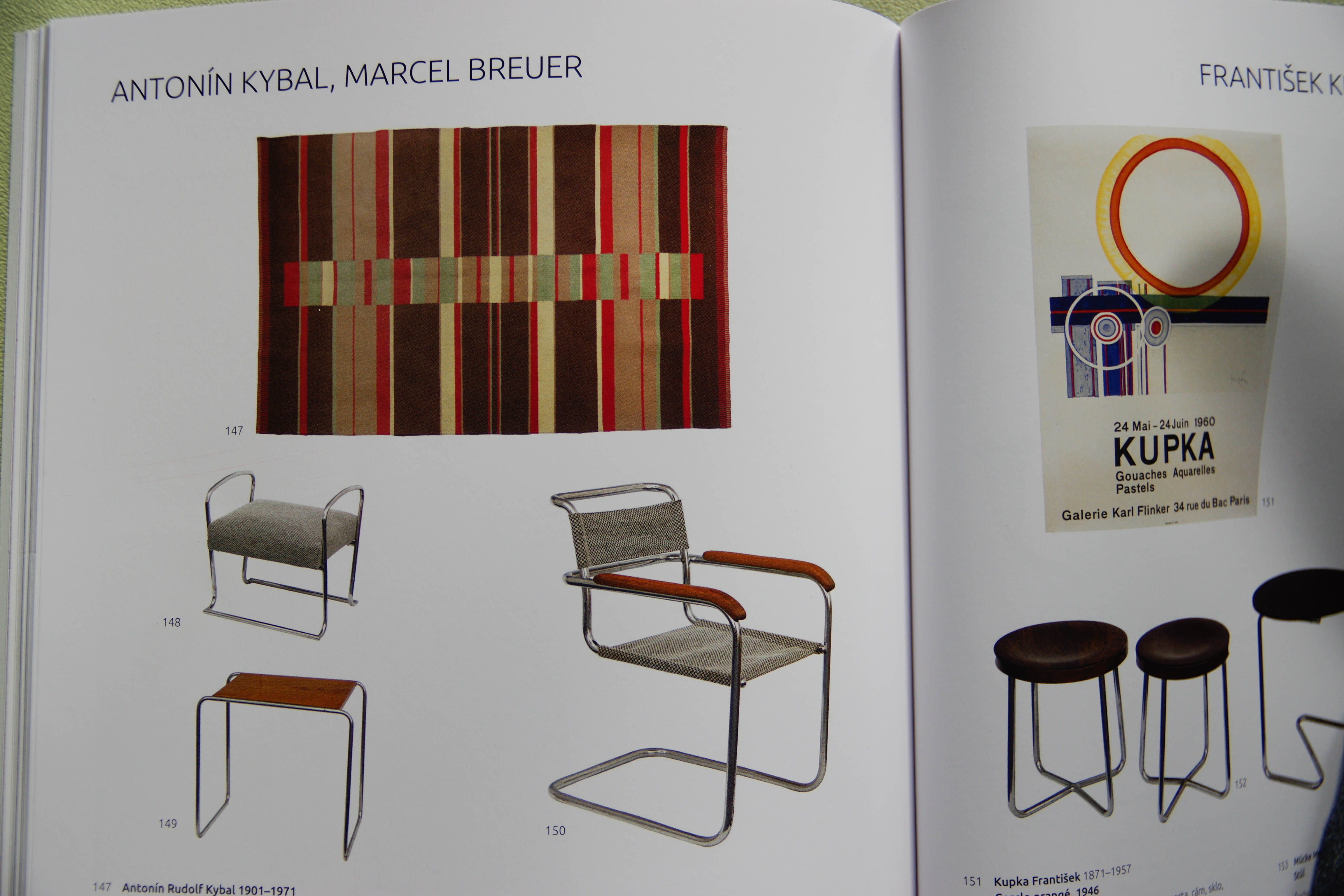 Abstract modernist carpet by Antonin Kybal, 1948 - 310x198cm