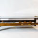 Percival Laver Vintage Wenge Glass Lectuur Holder Coffee Table, 70s