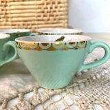 Tasses anciennes oiseaux