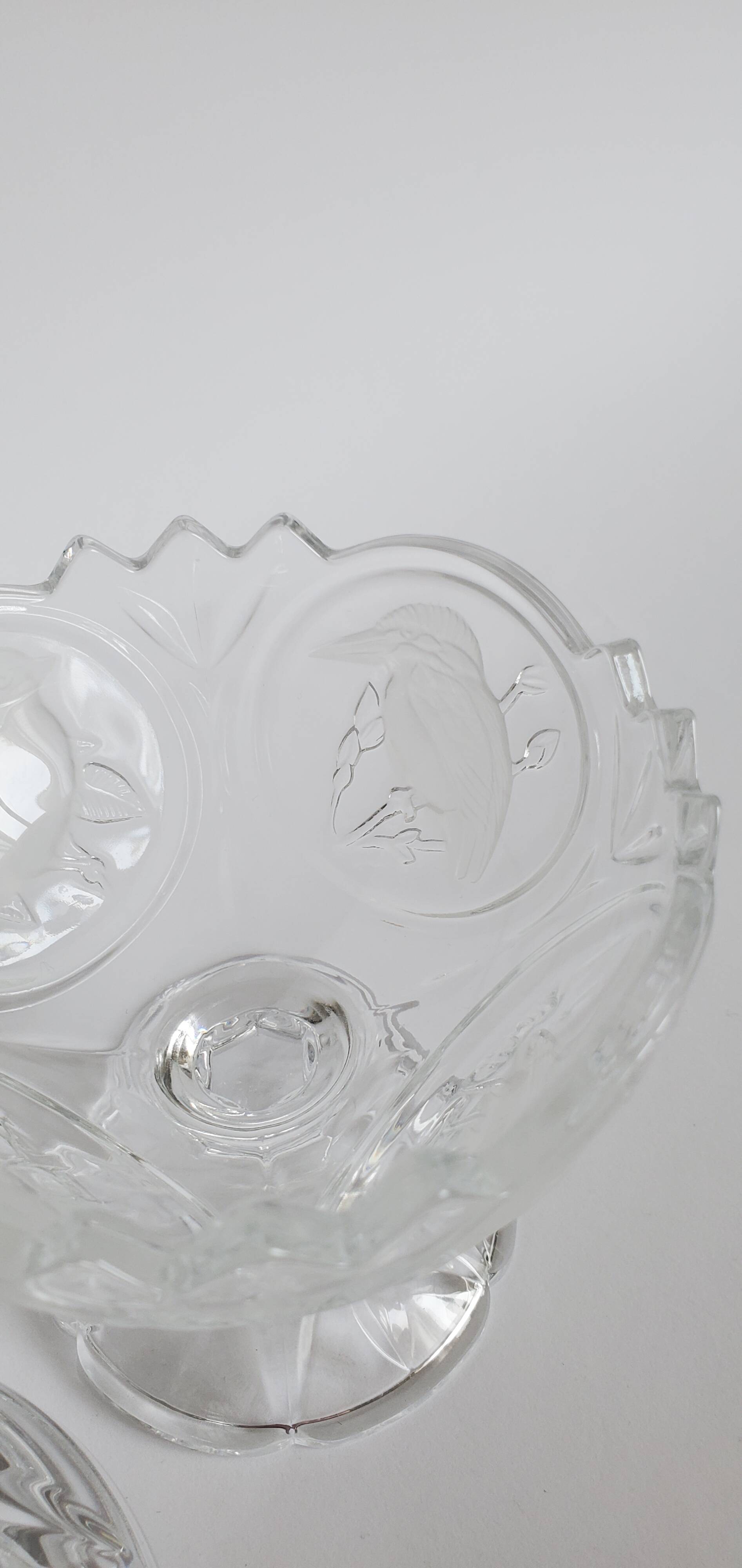 Crystal candy box from Cristal d'Arques