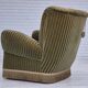 1960s, Danish relax armchair, original condition, green furniture velour.