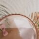 Set of salad bowls and 6 twisted glass bowls Rosaline Arcoroc vintage