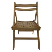 Set of four vintage wooden folding chair minimalism design 60s