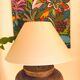 XXL rattan jar lamp from the 60s