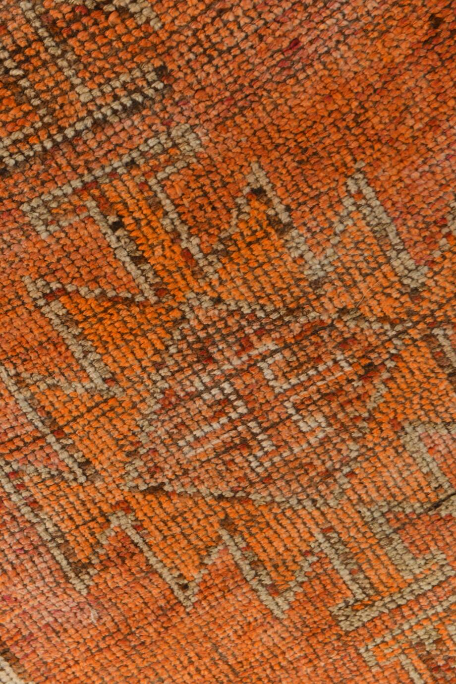 4x12 Sun Muted Vintage Runner, Long Wide Runner Rug, 107x368Cm