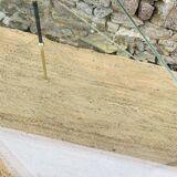 Vintage glass shelf from the 50s/60s